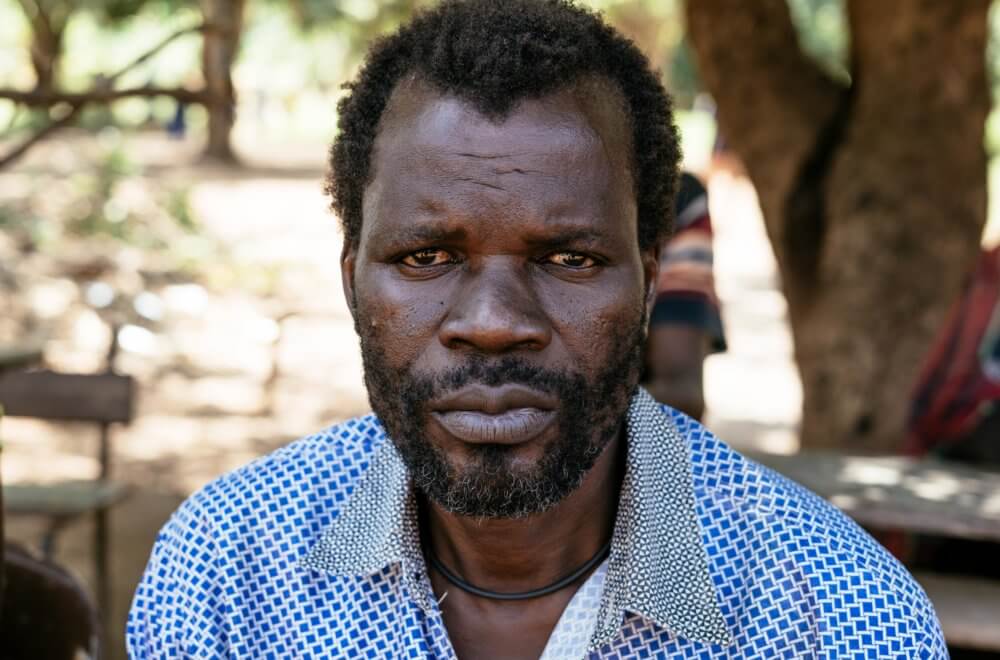 Portrait of Armando, whose home was devastated in Cyclone Idai