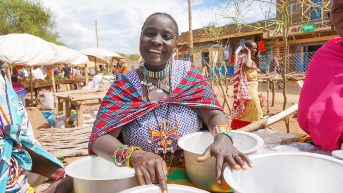 Makena in the market