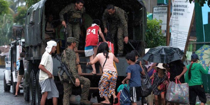 MARCH 23, 2020 | 8:15 A.M. SPRINGFIELD, MOWe are officially concluding our response to Cyclone Kammuri. While working with our partner in the Philippines, we were able to: - Serve 3,247 families. - Serve 16,235 individuals - Distribute 111,920 meals. - Distribute 264 tarps. - Distribute 196 sleeping bags. Thank you for your support of Convoy of Hope and the work we do. DECEMBER 3, 2019 | 1:45 P.M. SPRINGFIELD, MOConvoy of Hope has staff in the Philippines coordinating the distribution of relief supplies in response to Cyclone Kammuri, which struck the islands earlier today. The Category 4 storm packed maximum sustained winds of more than 130 miles per hour and has caused severe damage across the affected area. We are deploying relief supplies from our warehouse in the Philippines to help those affected. Prior to the storm, more than 225,000 people evacuated high-threat areas. Initial reports state the storm destroyed many homes and knocked out power and communication across the islands. As the storm continues to move, the areas of Mindoro and Calabarzon are still under heavy threat of damage. The government has issued extreme flood warnings for Bicol and Eastern Visayas, areas that are susceptible to flooding and landslides. Heavy rains, strong winds, and storm surge are still forecasted for the impacted areas. At least two fatalities have been confirmed. Thank you for standing with the people of the Philippines and Convoy of Hope during this difficult time. Together, we can bring relief to those affected by Cyclone Kammuri. Click here if you would like to support our response to Cyclone Kammuri and other disasters.