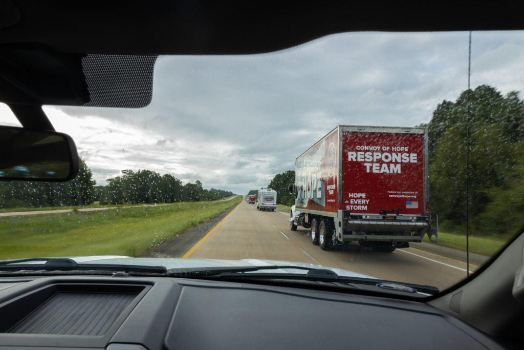 Hurricane Ida response team