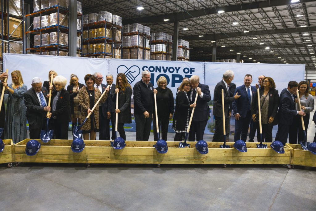 Convoy of Hope groundbreaking