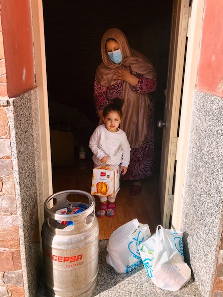 refugee aid Spain Melilla