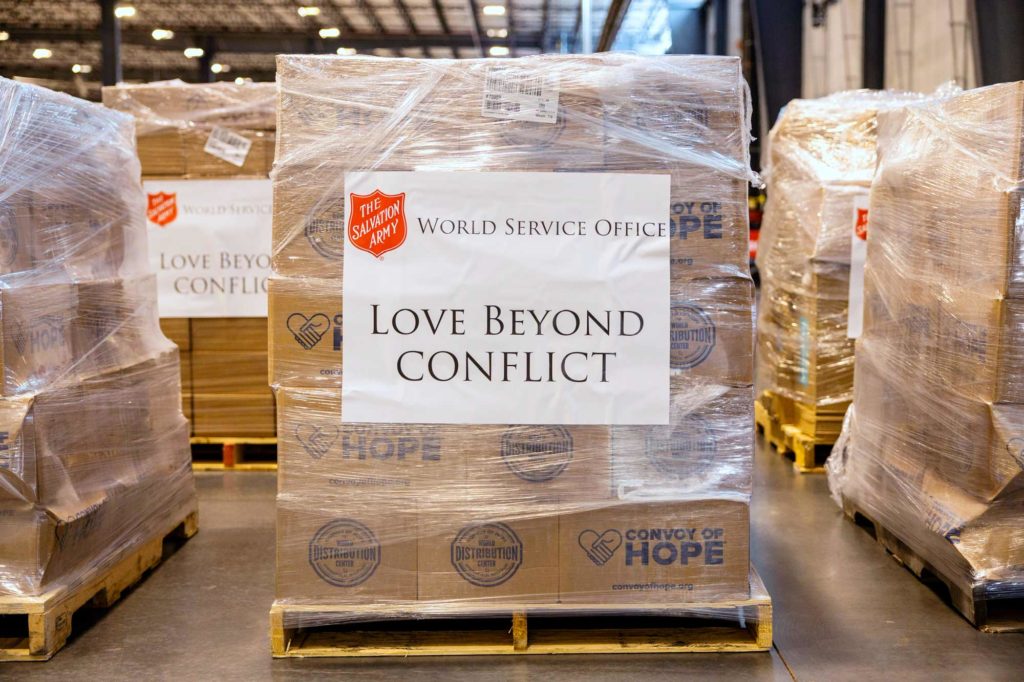 Salvation Army Ukraine donation