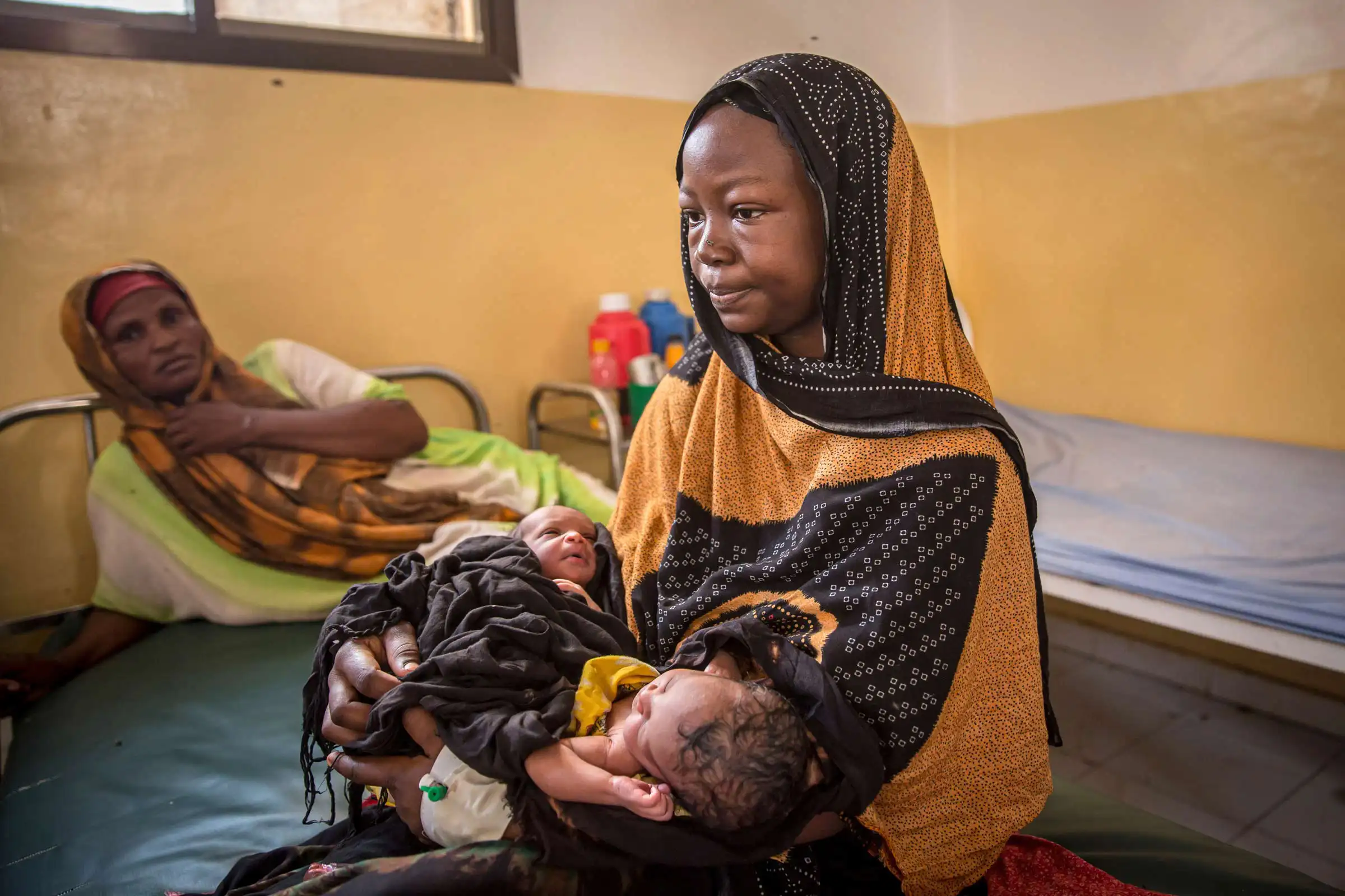 Famine in Africa Mother