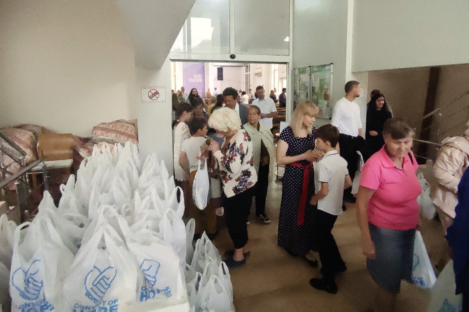 Ukraine Relief Distribution