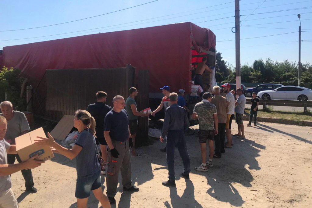Ukraine Relief Distribution