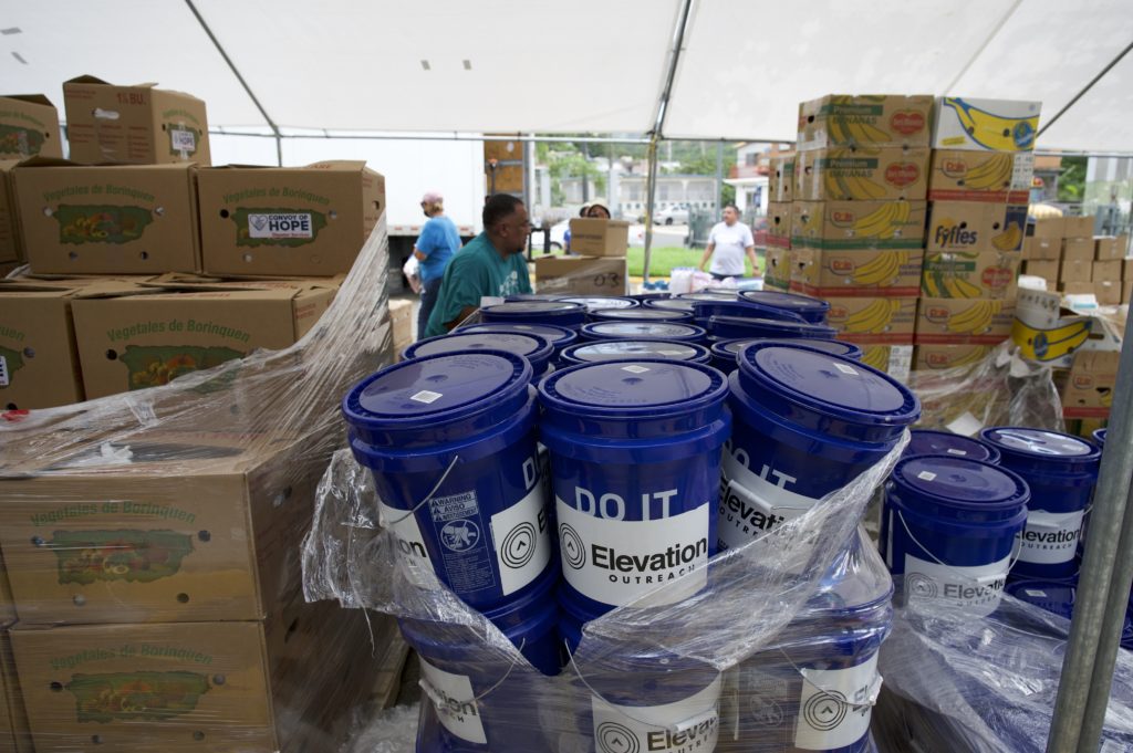 Hurricane Fiona Relief Distribution Supplies