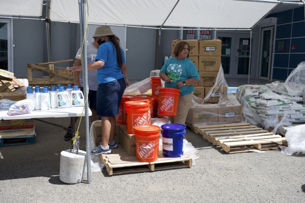 Hurricane Fiona Relief Distribution