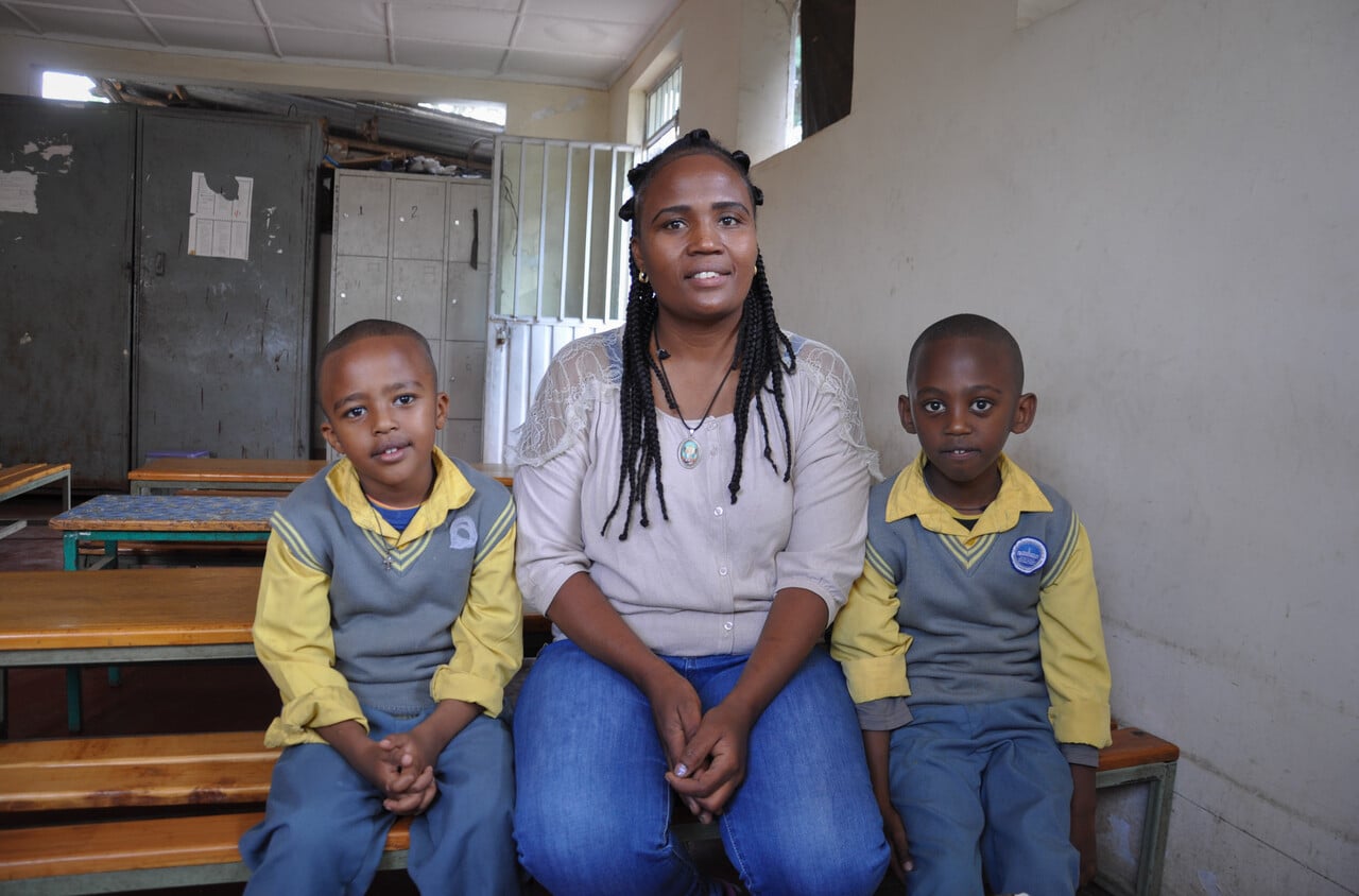 Yvonne and family